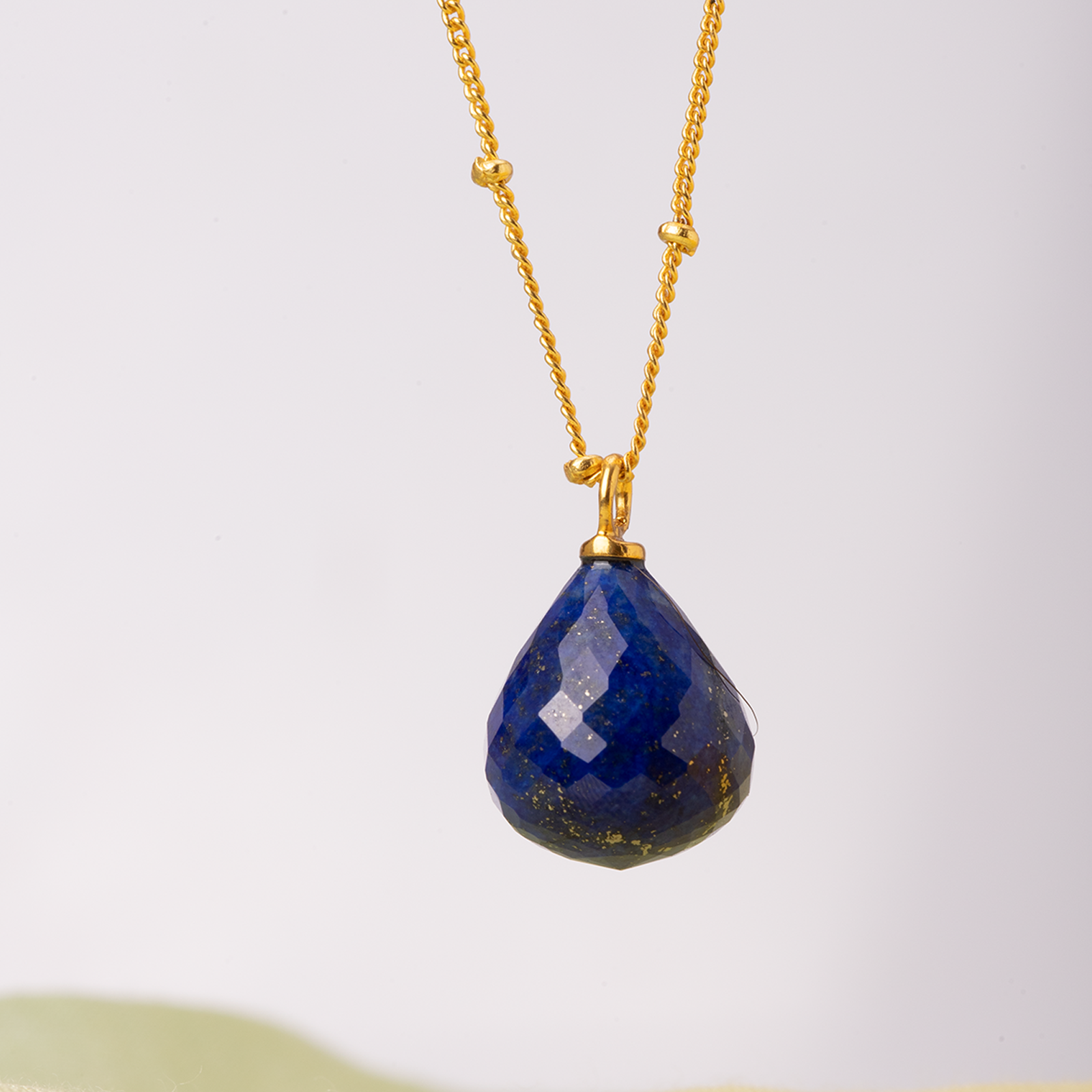 Lapis Lazuli Briolette Necklace